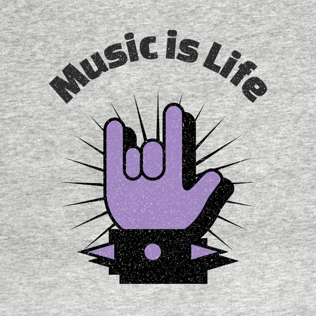 Music is Life by T-shaped Human